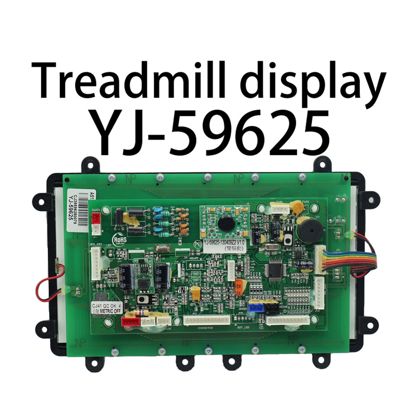 YJ-59625 Treadmill upper control meter display LCD monitor