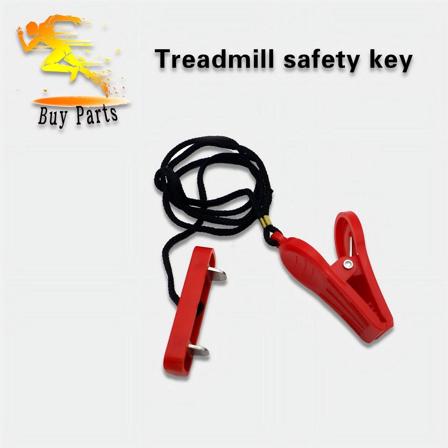 Treadmill Rounded Rectangular Frame Security Key