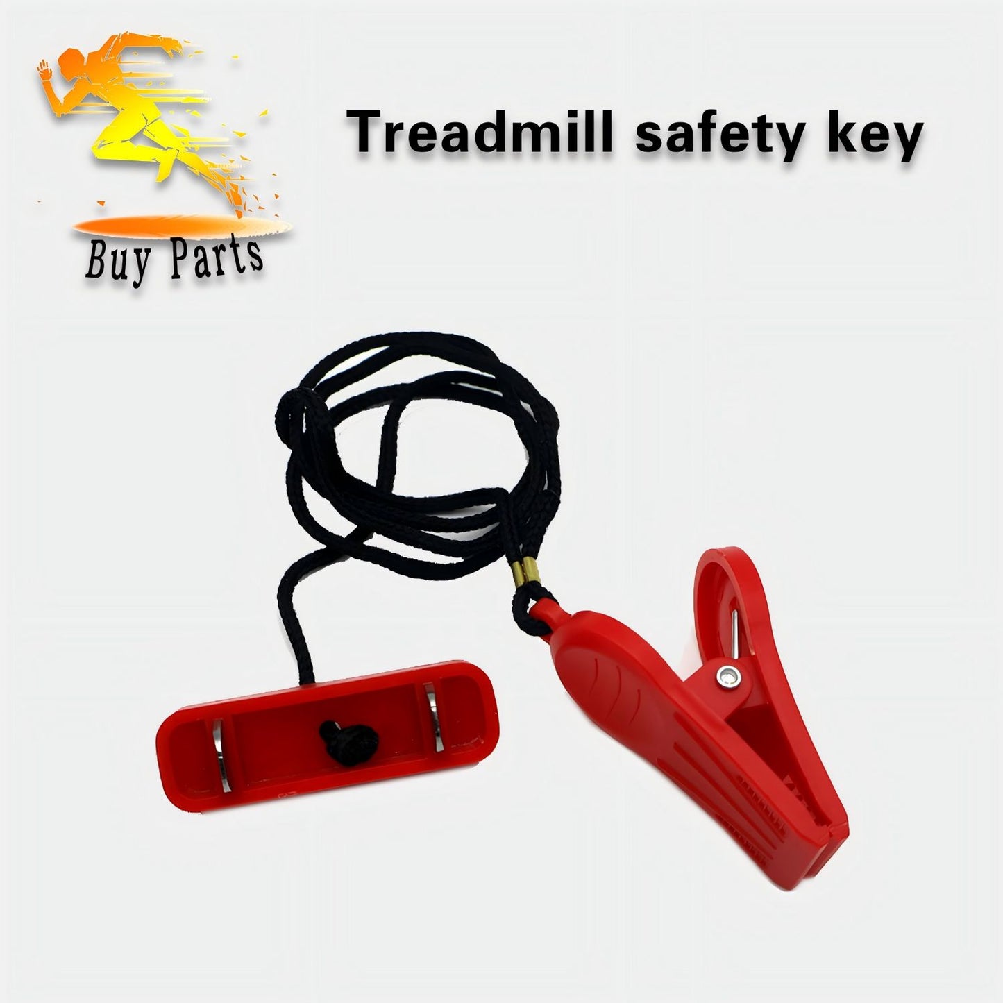 Treadmill Rounded Rectangular Frame Security Key