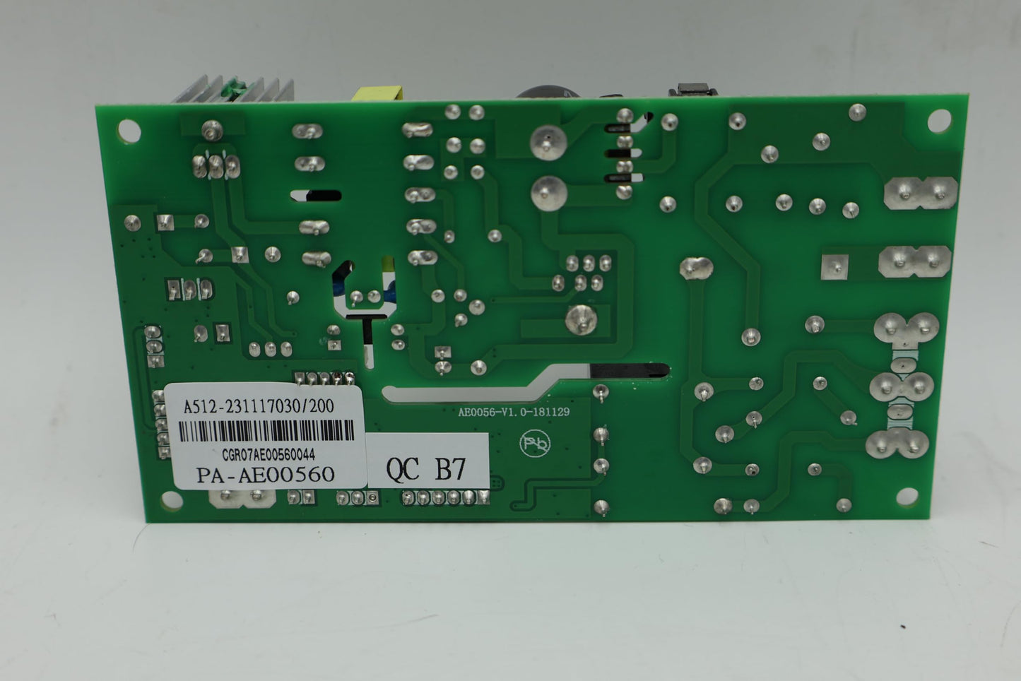 Treadmill Hospital E95 E55 ELLIPTICAL INCLINE BOARD D020625 PA-AE00560 595018 595618 555018, GREEN