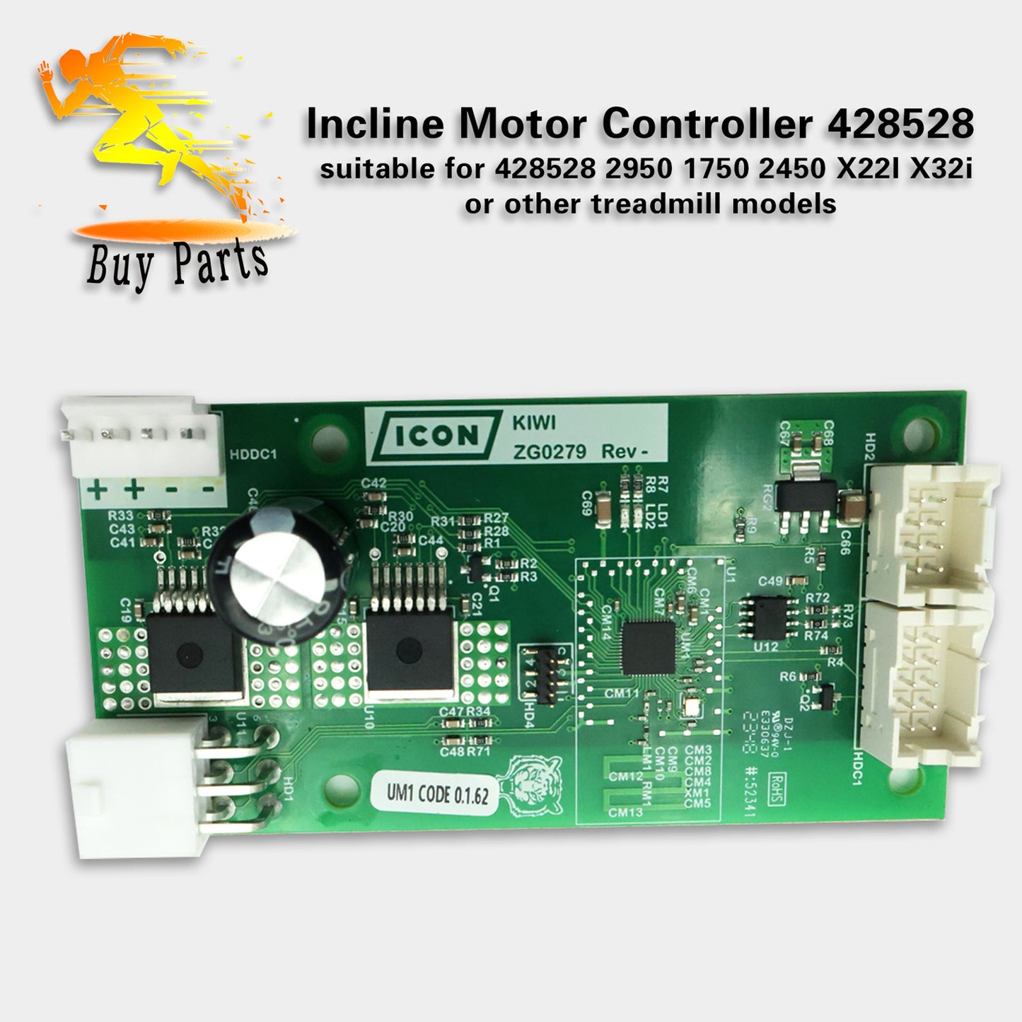 ICON Treadmill lncline motor controller 428528