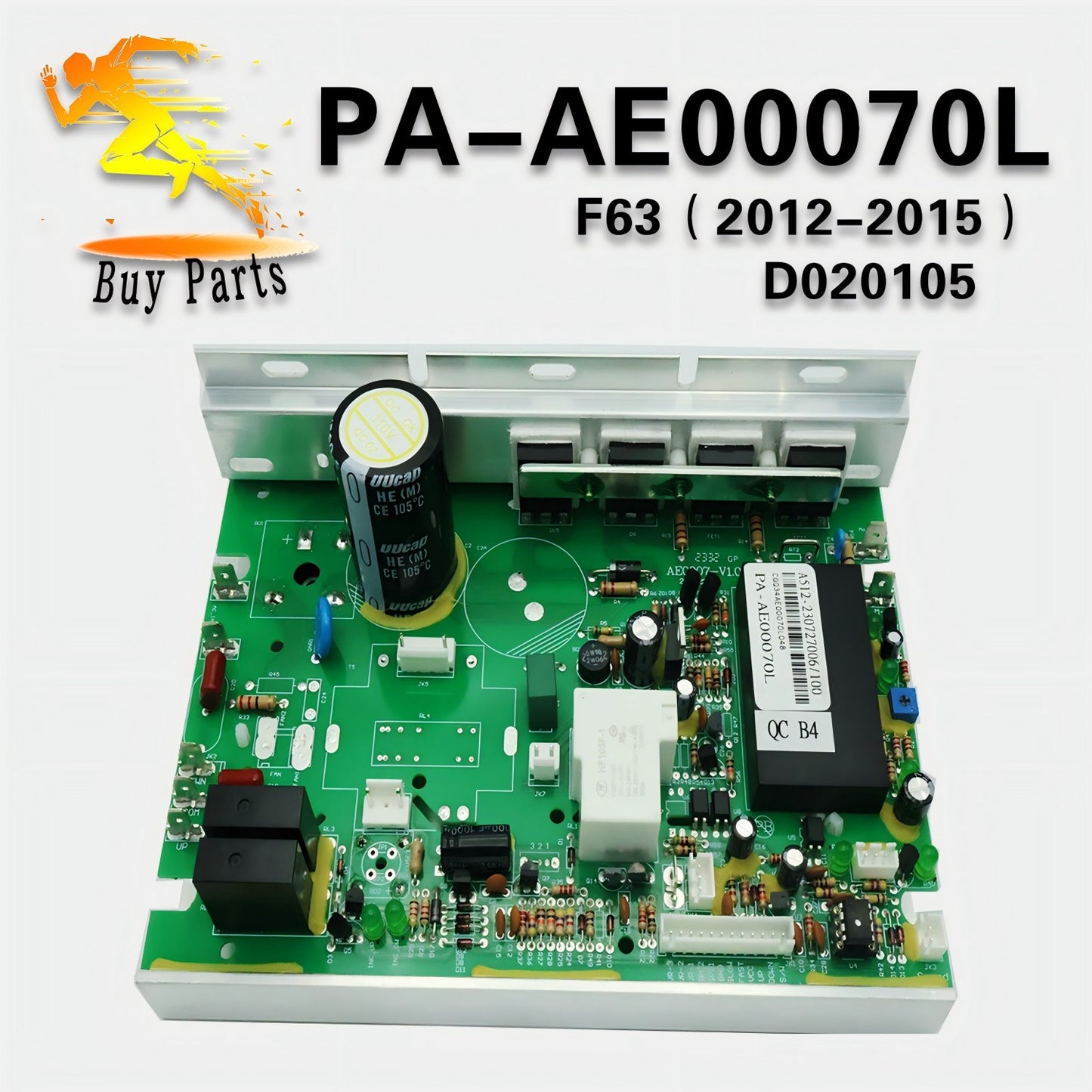 Treadmill Controller F63 PA-AE00070L