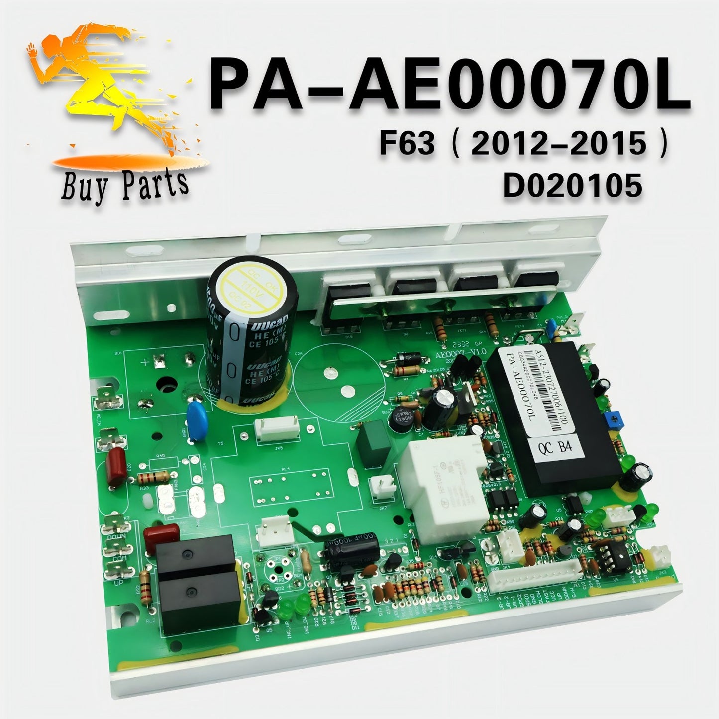 Treadmill Controller F63 PA-AE00070L