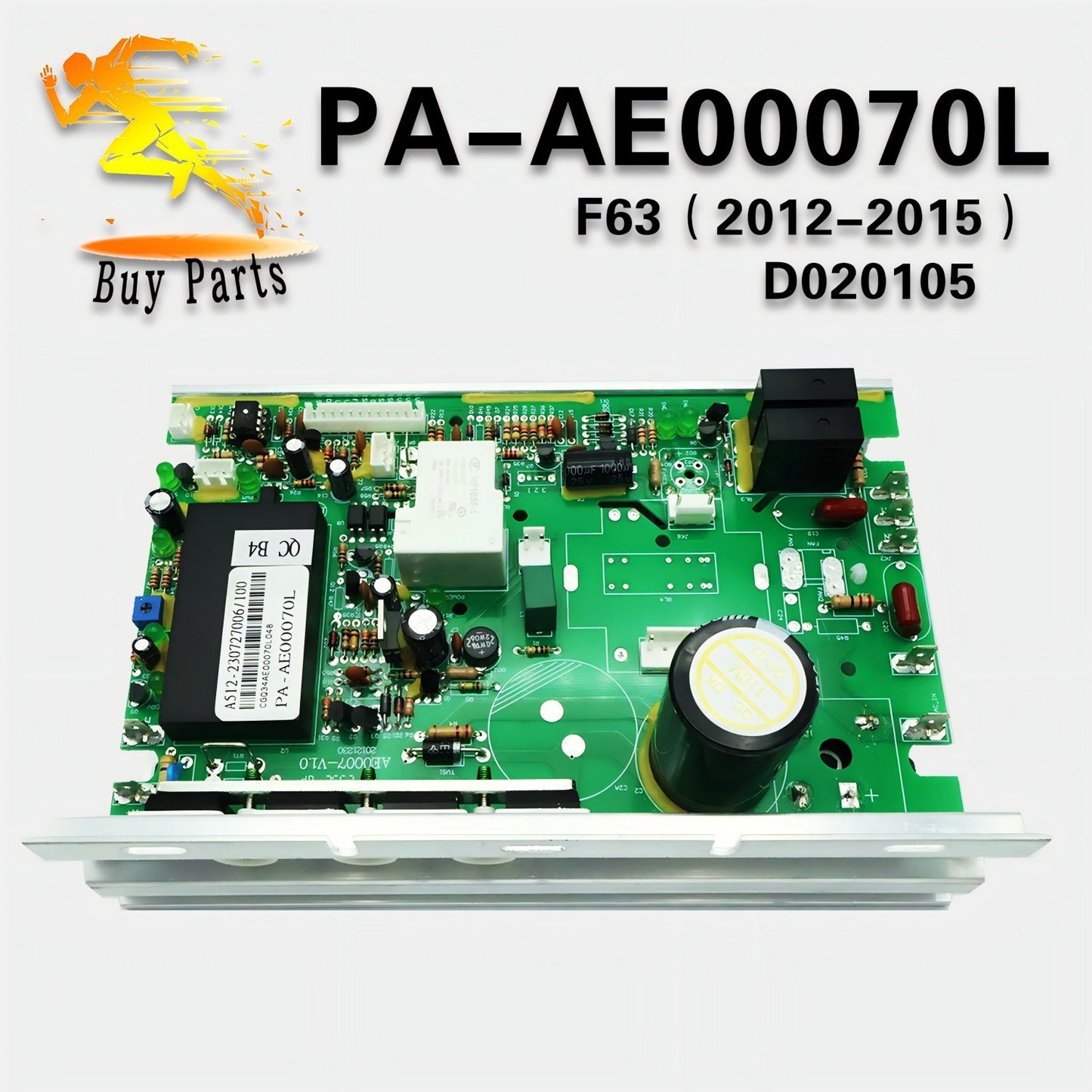 Treadmill Controller F63 PA-AE00070L