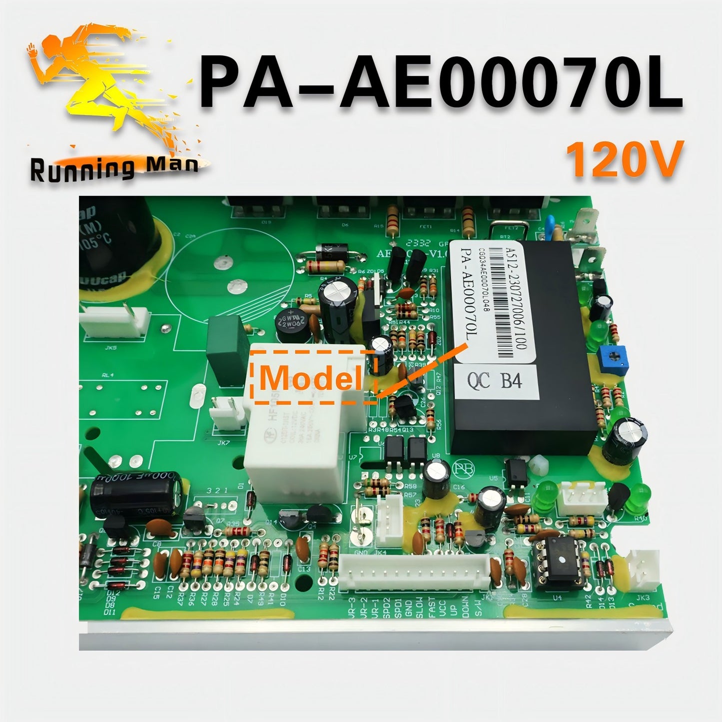 Treadmill Controller F63 PA-AE00070L