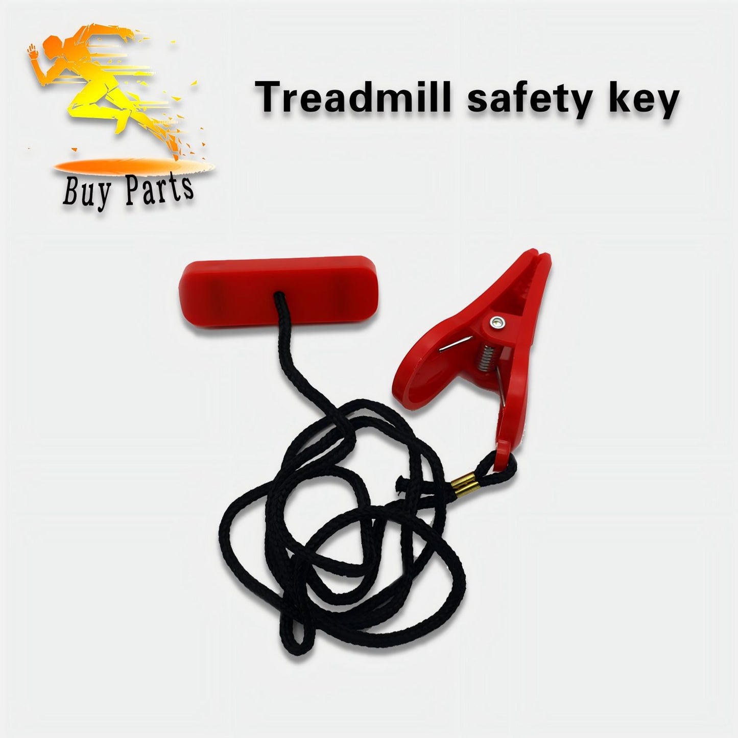 Treadmill Rounded Rectangular Frame Security Key