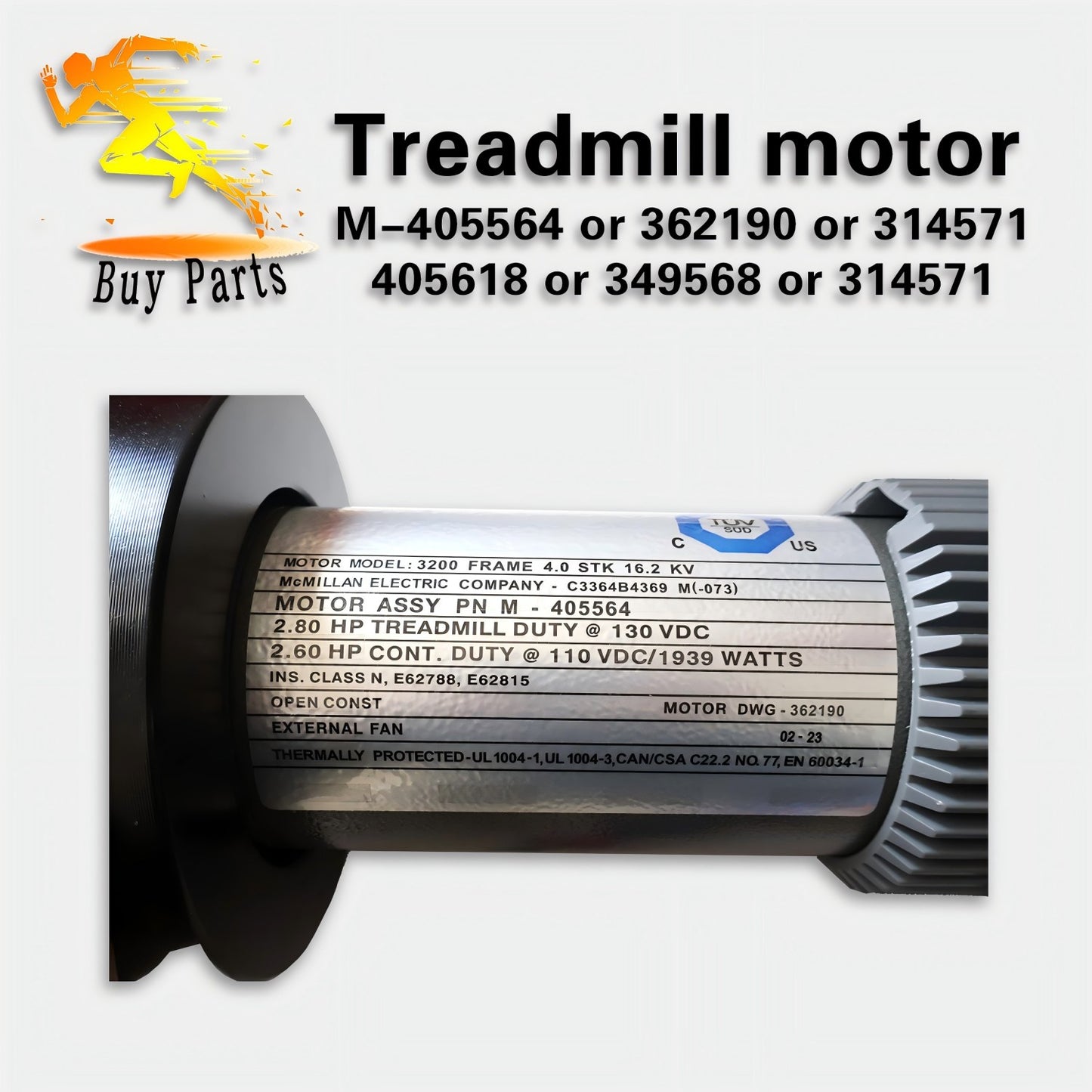 Treadmill Motor Motor M-405564