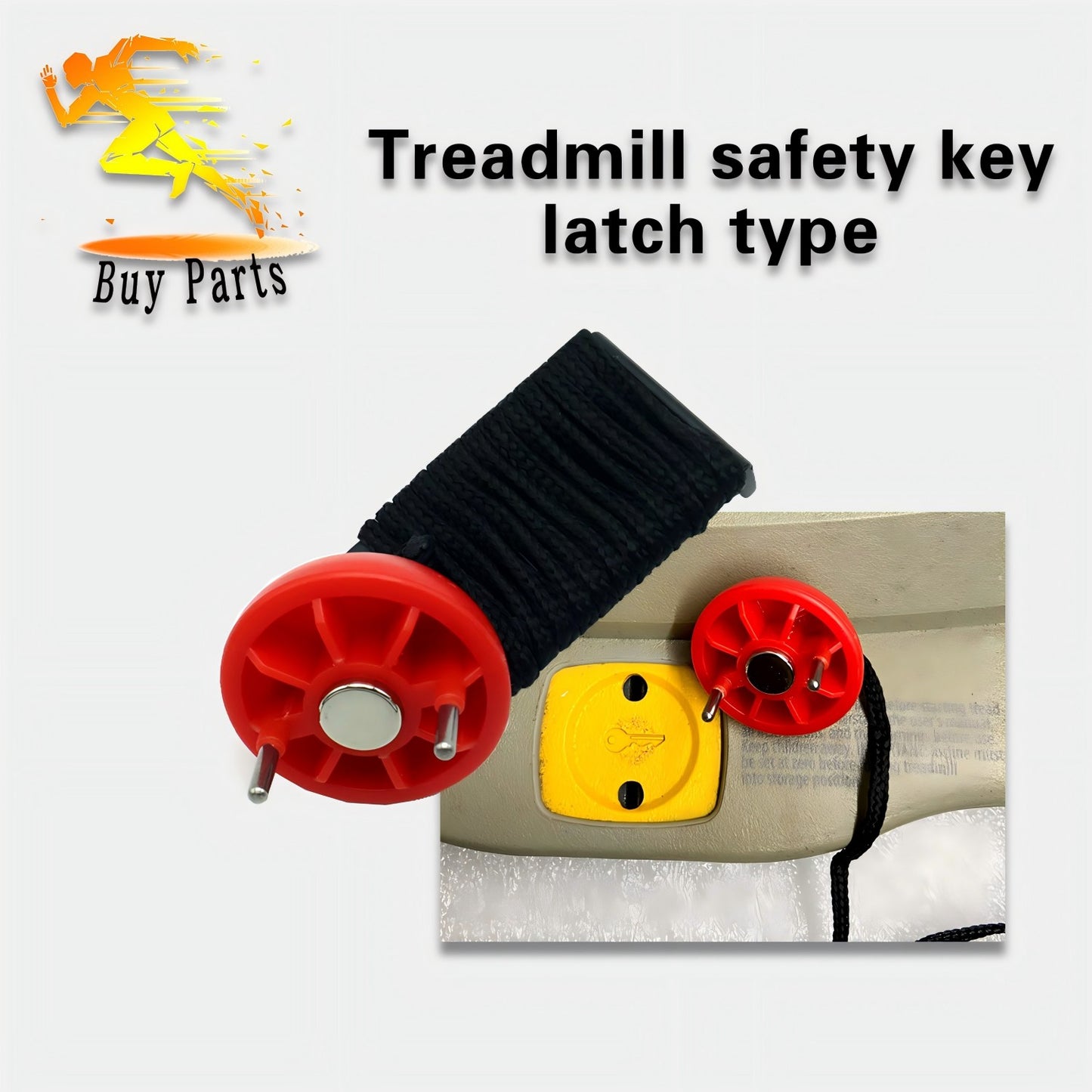 Treadmill Safety Key Latch Type