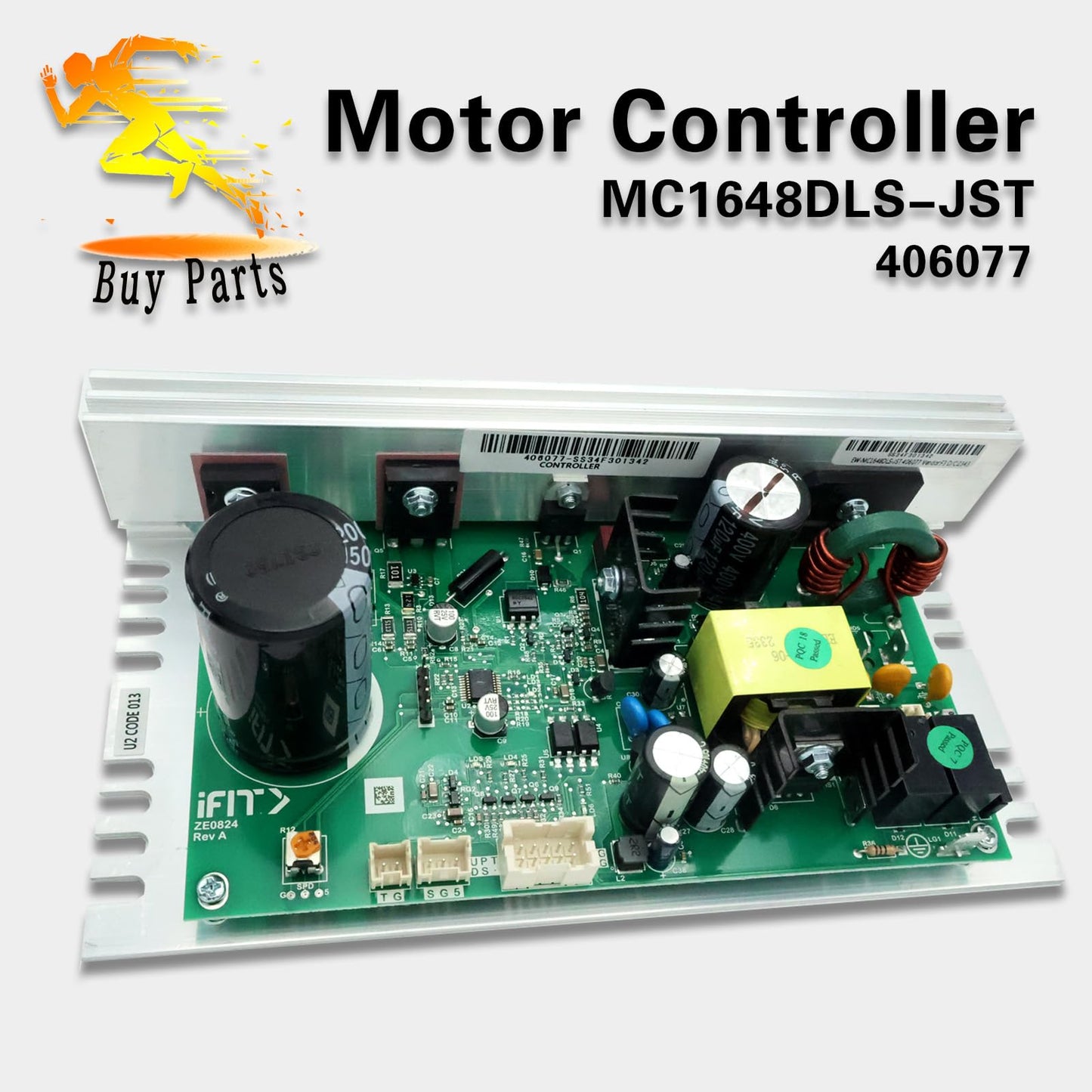 Generic MC1648DLS 406077 Treadmill Control Board Motherboard Treadmill Motor Controller, green