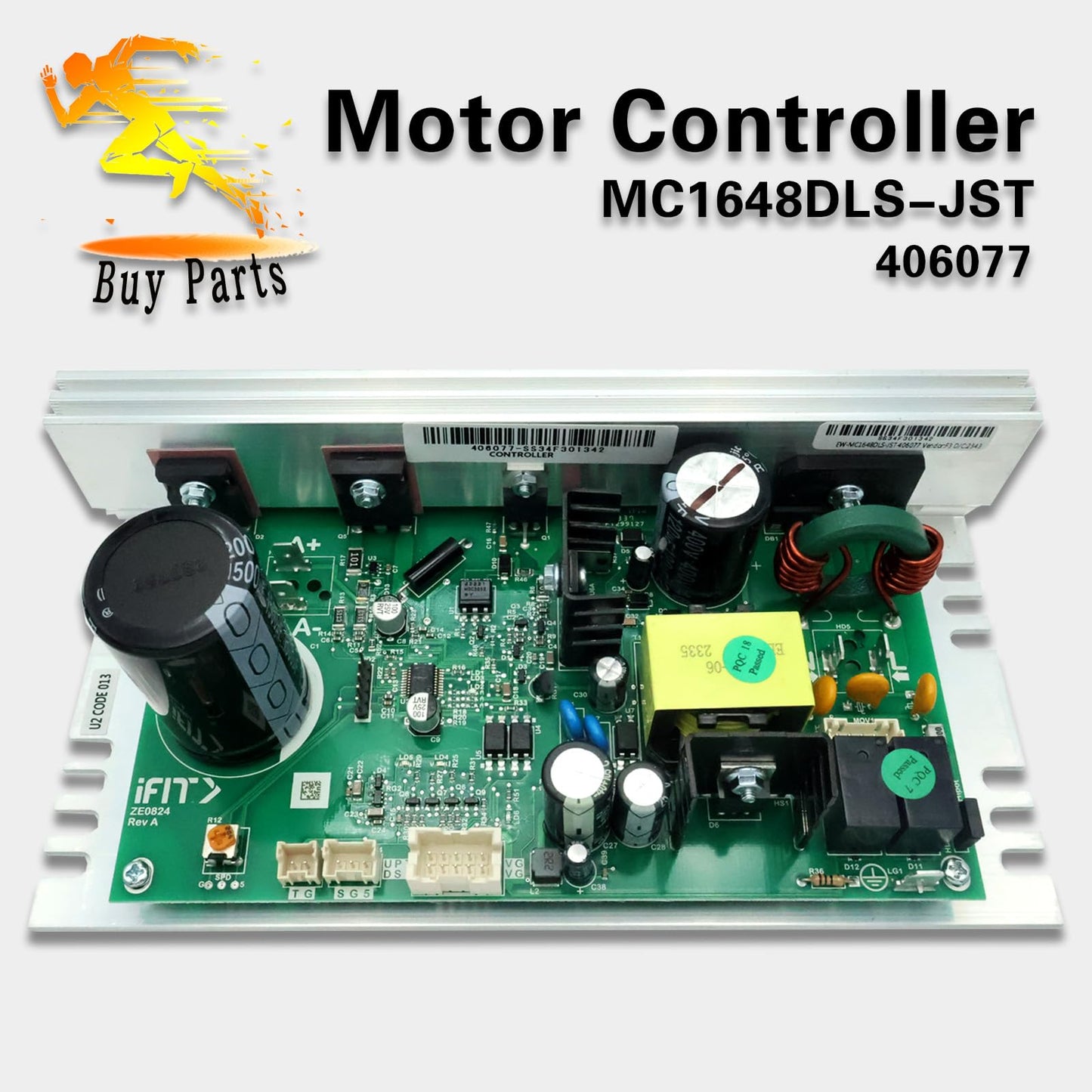 Generic MC1648DLS 406077 Treadmill Control Board Motherboard Treadmill Motor Controller, green