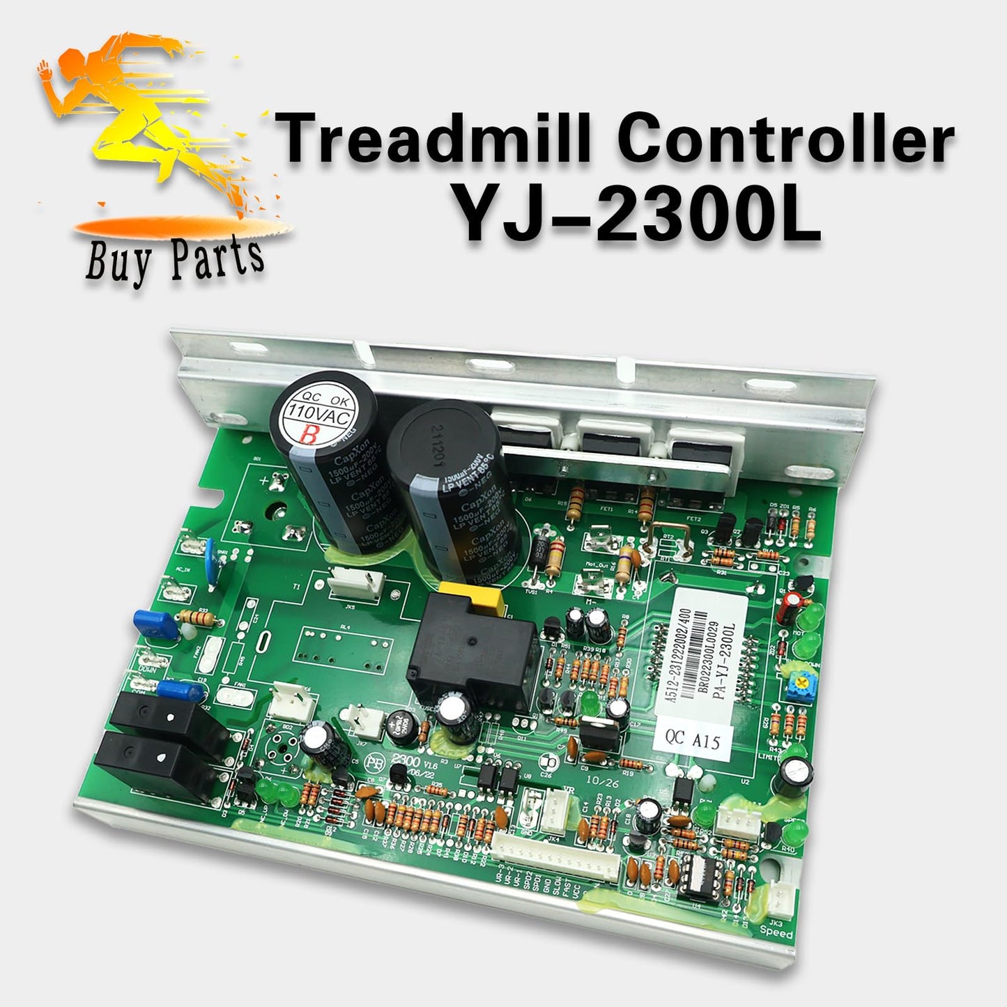 Motor Control Board – D020054 / D020054R | YJ-2300L Treadmill Control Board Motherboard Treadmill Motor Controller