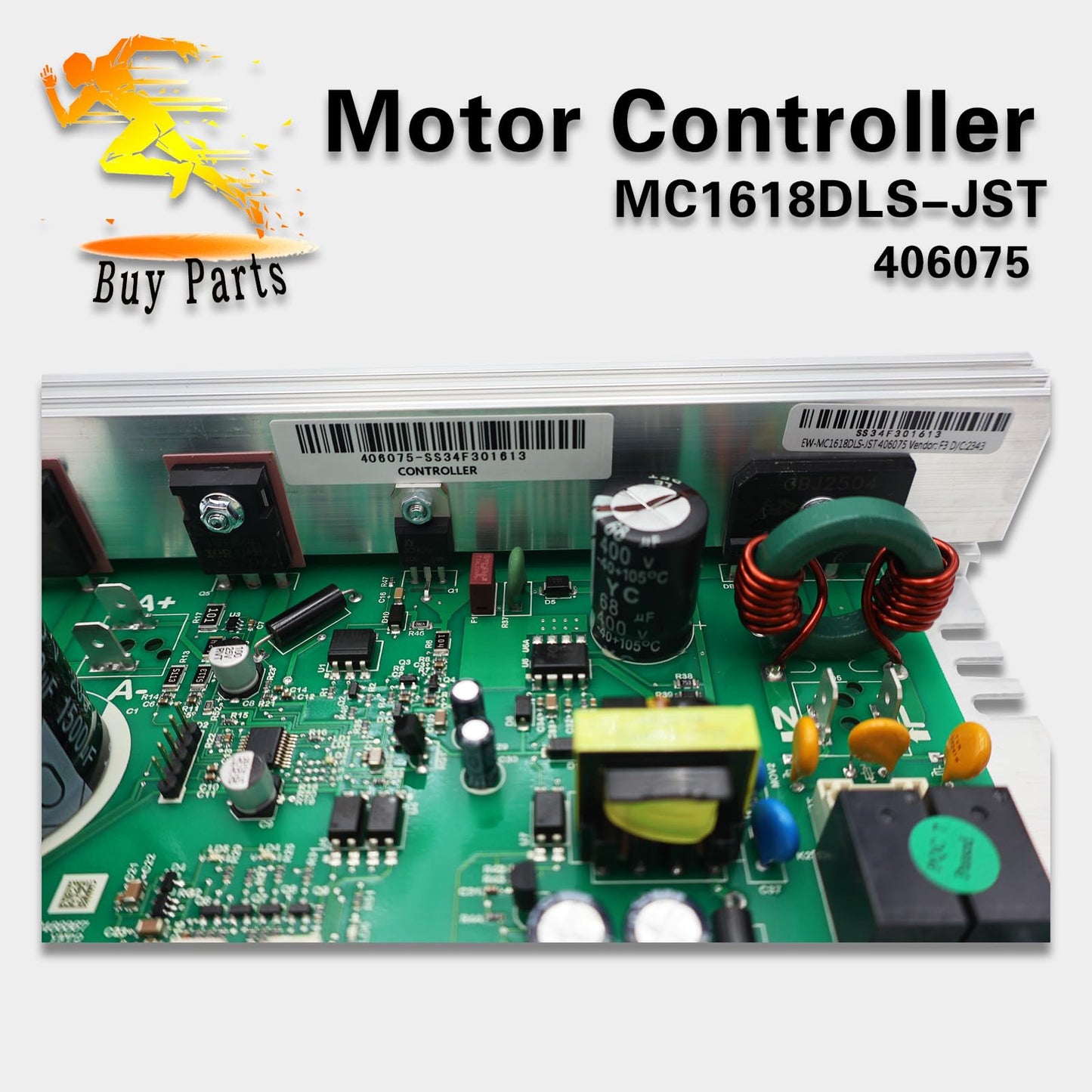 MC1618DLS 406075 or 411100 Treadmill Control Board Motherboard Treadmill Motor Controller