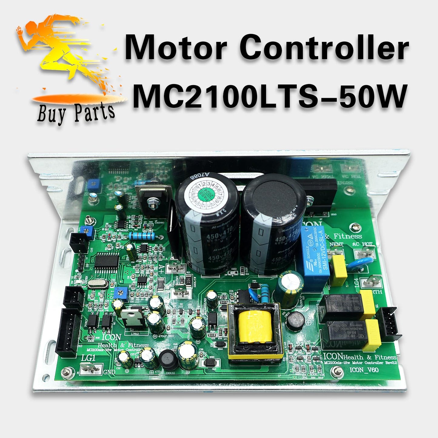 Generic MC2100LTS-50W Treadmill Control Board Motherboard Treadmill Motor Controller, GREEN