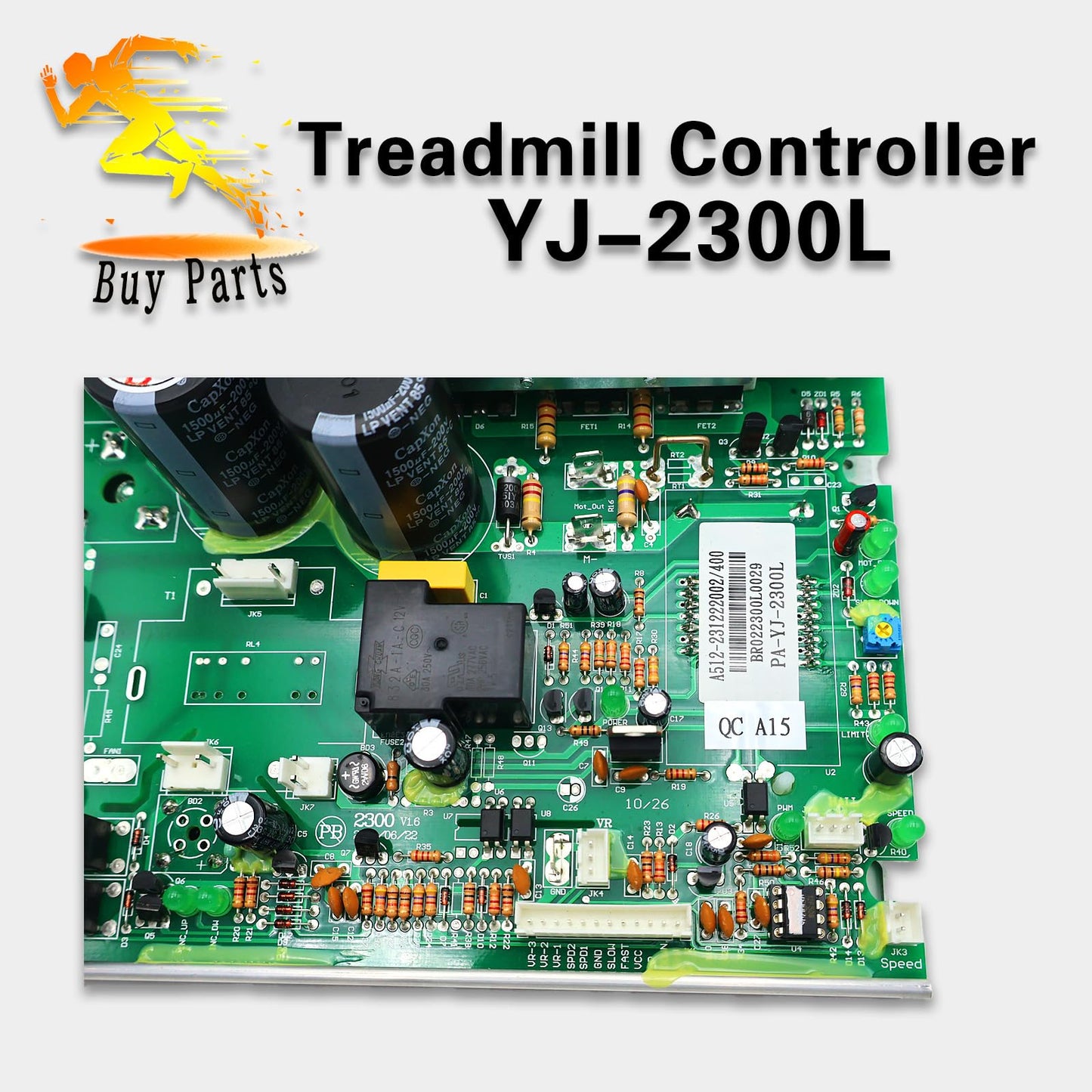 Motor Control Board – D020054 / D020054R | YJ-2300L Treadmill Control Board Motherboard Treadmill Motor Controller